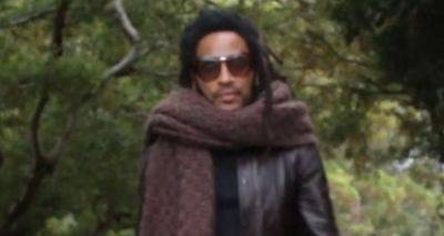 Lenny Kravitz Brings Back His Viral Oversized Scarf to Launch TikTok Account - www.justjared.com - New York - Bahamas