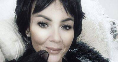 Martine McCutcheon dresses up for Halloween one month early - www.ok.co.uk