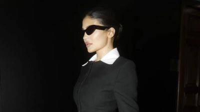 Kylie Jenner Does Demure Dressing at Dolce & Gabbana - www.glamour.com - France - Italy - Jersey - county Campbell