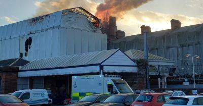 Huge fire rips through Ayr's crumbling Station Hotel sparking huge emergency response - www.dailyrecord.co.uk - Scotland