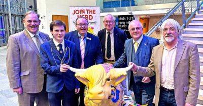 'Udderly brilliant' coo sculpture charity trail launched in Perth and Kinross - www.dailyrecord.co.uk - Britain - Scotland