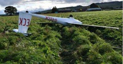 Scots pilot 'broken and battered' after crashing glider into ground at 70mph - www.dailyrecord.co.uk - Scotland