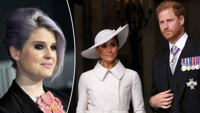 Prince Harry, Meghan Markle blasted by Kelly Osbourne for ‘whining’ and taking ‘victim road’ - www.foxnews.com - Britain