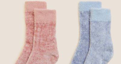 Marks & Spencer shoppers rave over 'cosiest slipper socks ever' that cost £8 - www.ok.co.uk - Britain