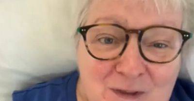 Janey Godley spends 43rd wedding anniversary in hospital bed amid incurable cancer battle - www.dailyrecord.co.uk - Scotland - Centre - county Bradford - city Bristol