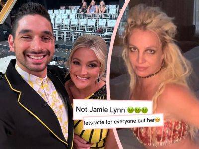 Britney Spears' Fans ROAST Sister Jamie Lynn's DWTS Debut! - perezhilton.com