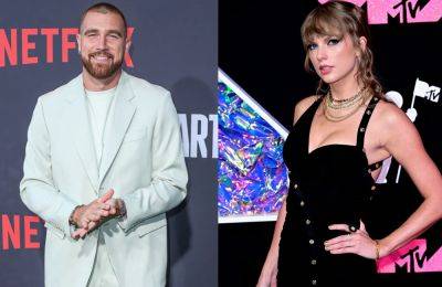 Taylor Swift Spotted Mingling With Travis Kelce’s Friends And Family Amid Romance Rumours - etcanada.com - New York - Chicago - New Jersey - Kansas City - county Rutherford