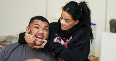 Katie Price's concern over son Harvey, 21, who 'cries all the time' at residential home - www.ok.co.uk - county Gloucester