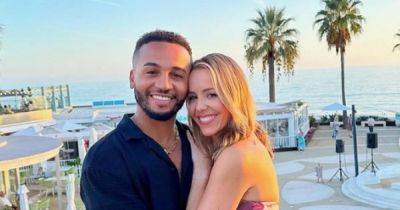 Rochelle Humes 'crying' as JLS star Aston Merrygold shares baby news with adorable video year after marrying wife Sarah - www.manchestereveningnews.co.uk - Britain - Manchester