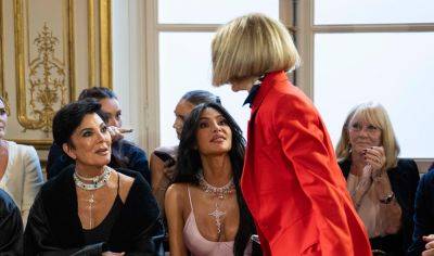 Did Anna Wintour Really Change Seats to Avoid Kim Kardashian at Paris Fashion Week Show? Insider Speaks Out - www.justjared.com - France