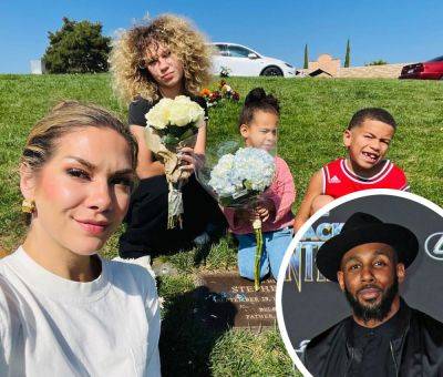 Allison Holker & Kids Visit 'Beautiful, Sweet' Stephen 'tWitch' Boss' Grave On What Would've Been 41st Birthday - perezhilton.com - USA