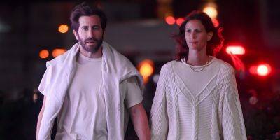 Jake Gyllenhaal & Girlfriend Jeanne Cadieu Spotted Out in SoHo! - www.justjared.com - France - New York - New York