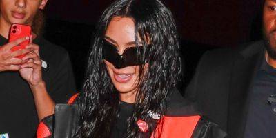 Kim Kardashian Wears Upside Down Sunglasses While Out in Paris - www.justjared.com - France - Paris