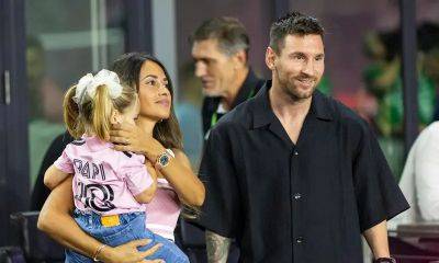 Who is the ‘mystery’ baby girl Lionel Messi and Antonela Roccuzzo brought to the US Open Cup Final - us.hola.com - Spain - USA - Mexico - Argentina - city Miami - Houston