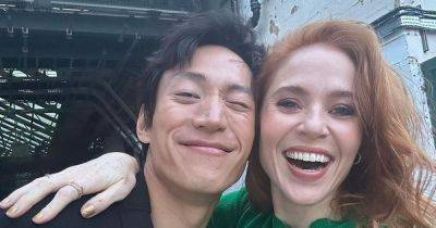 Angela Scanlon's Strictly partner Carlos Gu seen with bloody face hours before show - www.ok.co.uk