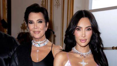 Kim Kardashian and Kris Jenner Share a Paris Mother-Daughter Moment in Matching ’90s Slips - www.glamour.com - Britain - France