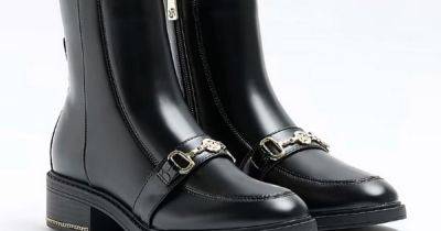 River Island is selling £45 version of Gucci's £1000 horsebit boots that are perfect for autumn - www.ok.co.uk
