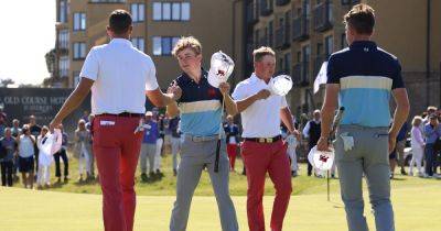 "It was incredible": Connor Graham reflects on the Walker Cup as the best experience of his golfing career so far - www.dailyrecord.co.uk - Britain - Scotland - USA - Ireland - county Scott - county Walker