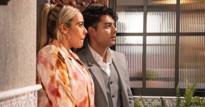 Coronation Street's cheating Courtney and Aadi caught out in latest spoilers - www.ok.co.uk