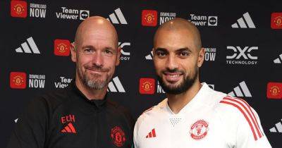 Manchester United confirm Champions League squad as Sofyan Amrabat number revealed - www.manchestereveningnews.co.uk - Italy - Manchester - Sancho