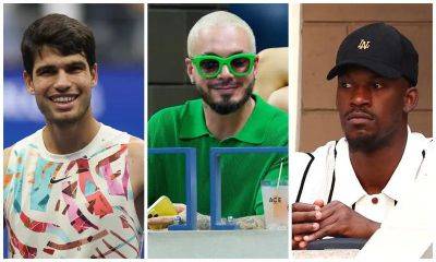 Carlos Alcaraz joins J Balvin and Jimmy Butler for a stylish moment at the US Open - us.hola.com - Spain - USA - Colombia