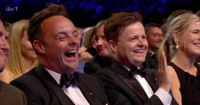 Ant and Dec's hand gesture to Gogglebox cast after losing National Television Awards 'for first time' - www.dailyrecord.co.uk - Britain