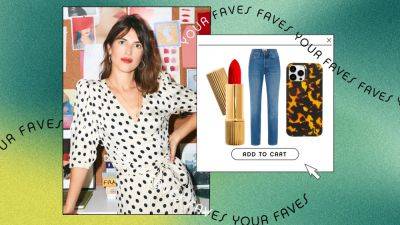 What Jeanne Damas Is Buying Right Now: Mesh Dresses, Red Lipstick, and the Perfect Jean - www.glamour.com - France - Paris - New York - Los Angeles - Sweden - city Sandro