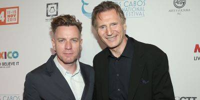 Ewan McGregor & Liam Neeson Made Lightsaber Sounds While Filming 'Star Wars' - www.justjared.com