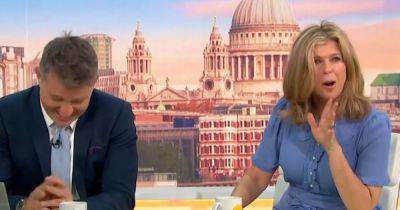 GMB’s Kate Garraway in stitches after blunder as Ben Shephard says ‘I need a lie down’ - www.ok.co.uk - Britain - London - county Stewart