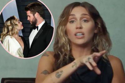 Miley Cyrus Reveals Moment She Knew Liam Hemsworth Marriage Was Over - perezhilton.com - Australia - California