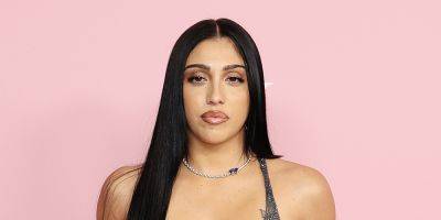 Madonna's Daughter, Lourdes Leon, Wows in Her Most NSFW Outfit to Date - See Her Totally Sheer Look - www.justjared.com - Cayman Islands