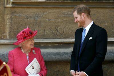Prince Harry Seen Visiting His Grandmother The Queen’s Burial Site At Windsor Castle On 1-Year Anniversary Of Her Death - etcanada.com - Scotland - county Windsor - county King George