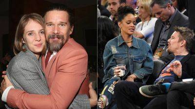 Ethan Hawke jokes to daughter Maya about his attempt to 'openly flirt' with Rihanna: 'The family shame' - www.foxnews.com
