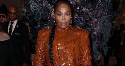 Rarely seen Janet Jackson stuns in leather look as she rubs shoulders with fellow A-Listers - www.ok.co.uk - New York - USA