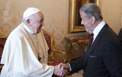 Sylvester Stallone meets The Pope, who is a huge fan of his films - www.nme.com - Britain - Los Angeles - USA - Vatican - city Vatican