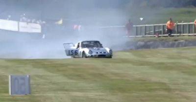 Formula One star escapes flaming car amid frightening scenes at Goodwood Revival - www.dailyrecord.co.uk