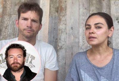 Ashton Kutcher & Mila Kunis Apologize After Backlash Over Writing Letters Of Support For Danny Masterson In Rape Case - perezhilton.com