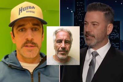 Aaron Rodgers' Non-Apology To Jimmy Kimmel Over Epstein Comment: 'I Don't Think He's A P Word' - perezhilton.com - New York