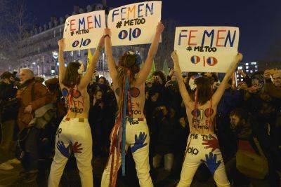 French Feminist Groups Take To Streets To Protest President Macron’s Defense Of Gérard Depardieu - deadline.com - France - Paris