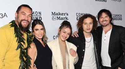 Jason Momoa & His Kids Join Ian Somerhalder at 'Common Ground' Screening in Los Angeles - www.justjared.com - France - Los Angeles - Beverly Hills