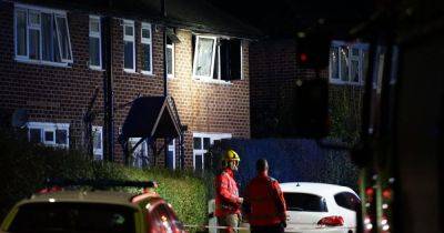 Woman taken to hospital after house fire sees emergency services flood street - www.manchestereveningnews.co.uk - county Phillips - city Manchester, county Park