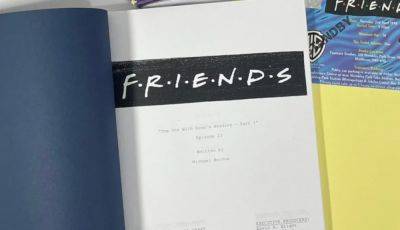 ‘Friends’ Scripts Found In A British Bin Sell For Thousands At Auction - deadline.com - Britain