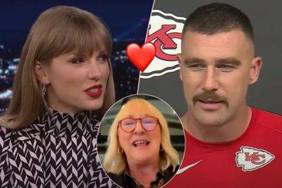 Taylor Swift Holds Hands With Travis Kelce After Bonding With His Mom Donna During Chiefs Game! - perezhilton.com - state Missouri - Kansas City