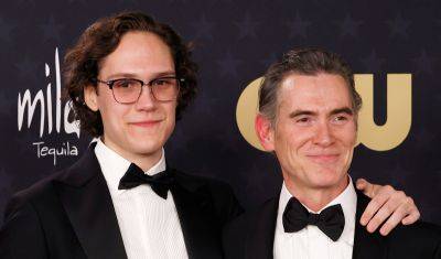 Billy Crudup Brings 20-Year-Old Son Will to Critics Choice Awards, Thanks Him for Speech Advice! - www.justjared.com - Santa Monica