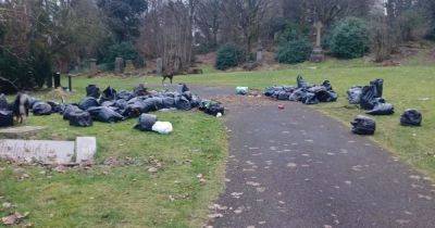 Cannabis grow dumped in Glasgow cemetery as locals hit out at 'disrespectful' behaviour - www.dailyrecord.co.uk
