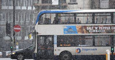 'Disruption to public transport and infrastructure' expected as heavy snow to hit Greater Manchester tomorrow - www.manchestereveningnews.co.uk - Scotland - Manchester - Ireland