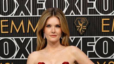 Meghann Fahy is Ravishing in Red to Celebrate Her First Emmy Nomination - www.glamour.com - New York