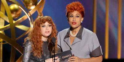 Natasha Lyonne & Tracee Ellis Ross Pay Tribute to 'I Love Lucy' at Emmy Awards 2023 - www.justjared.com - Los Angeles