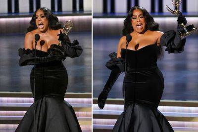 Yes, Niecy Nash thanked herself at the 2024 Emmys: ‘Go, girl, with your bad self’ - nypost.com