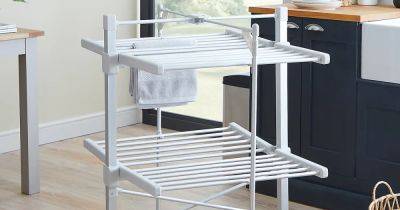 Dunelm fans praise 'brilliant' £60 heated clothes airer that 'costs pennies' to run as it's slashed by £15 in huge January sale - www.manchestereveningnews.co.uk